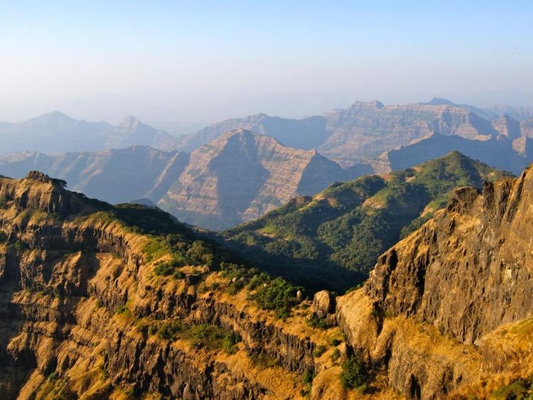 Deccan Traps volcanic mountains