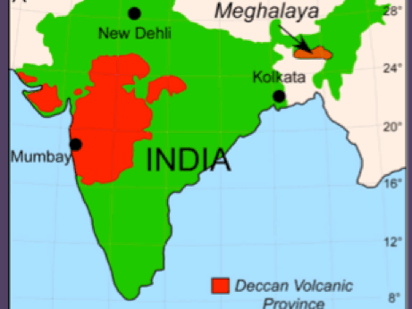 Location of the Um Sohryngkew section of Meghalaya